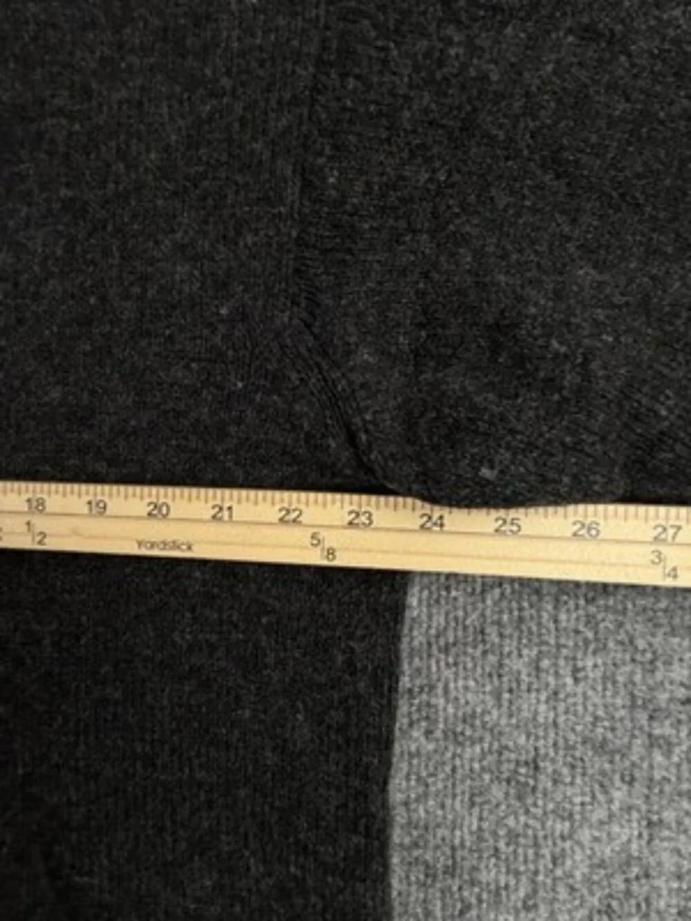 Thomas Burberry Shetland Wool Collared Long Sleeve Dark Gray Full Zip Logo Men